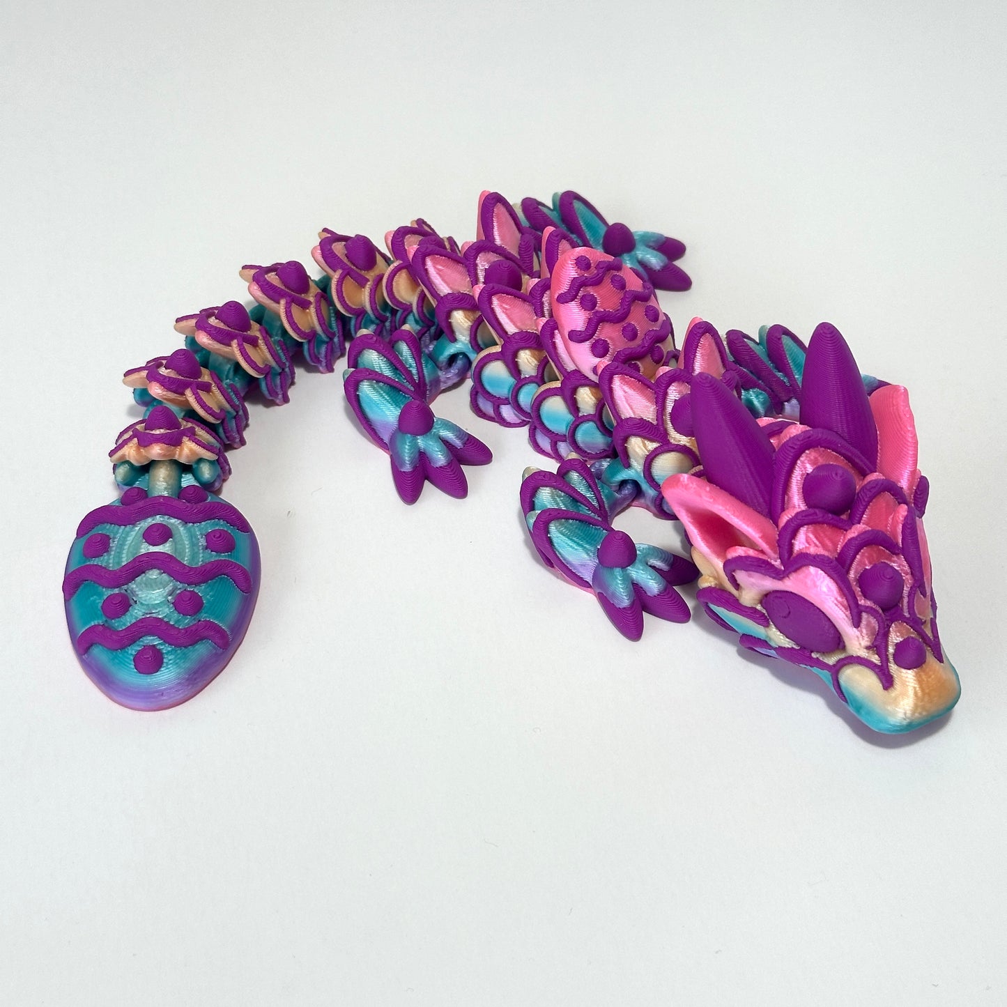 Baby Easter Cookie Dragon - 3D Printer Articulating Figure