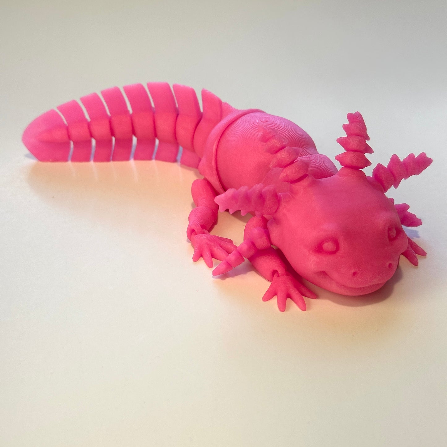 Axolotl - Fully Articulating 3D Printed Figurine