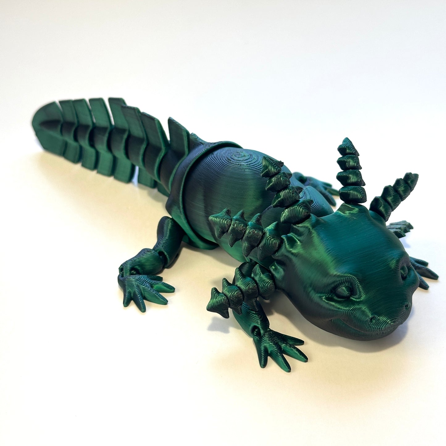 Axolotl - Fully Articulating 3D Printed Figurine