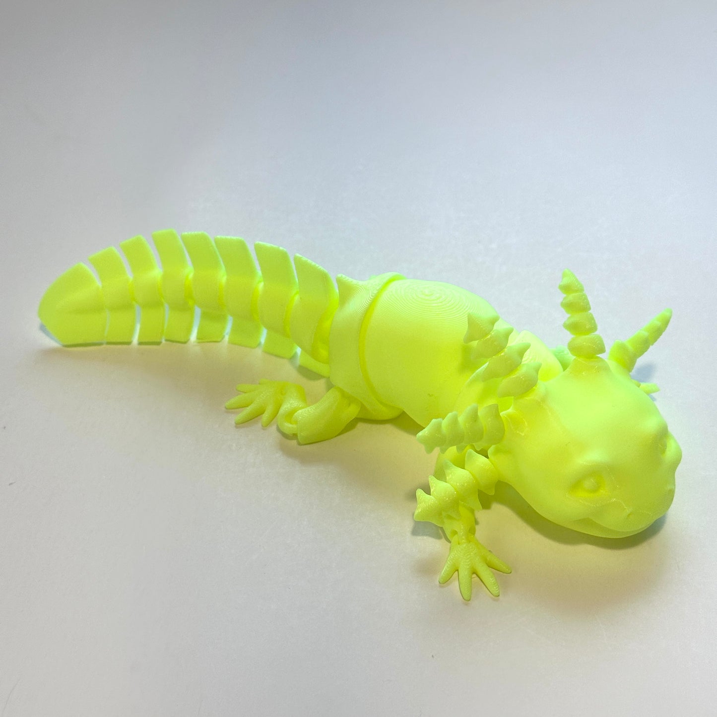 Axolotl - Fully Articulating 3D Printed Figurine
