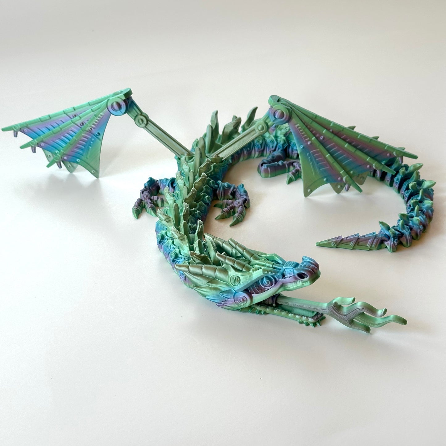 Flexi Mech Dragon - 3D Printed Articulating Figure