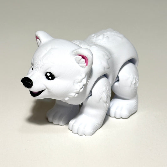 Small Bear - 3D Printed Articulating Figure