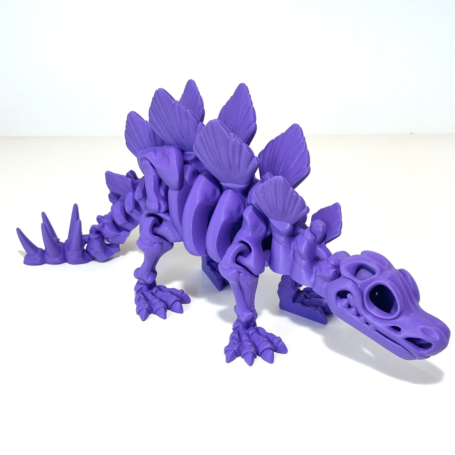 Giant Flexi Skeleton Stegosaurus - 3D Printed Articulating Figurines