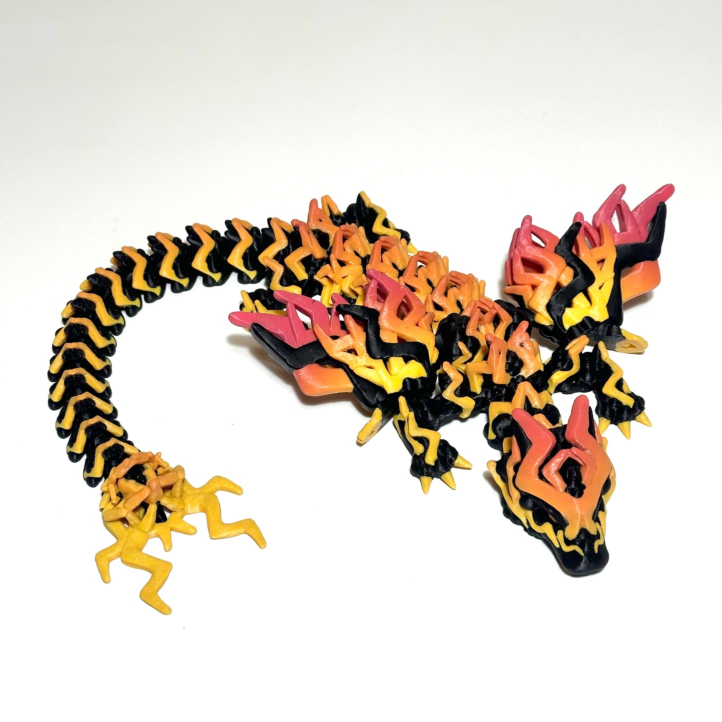 Large Storm Wing Dragon - 3D Printed Articulating Figure