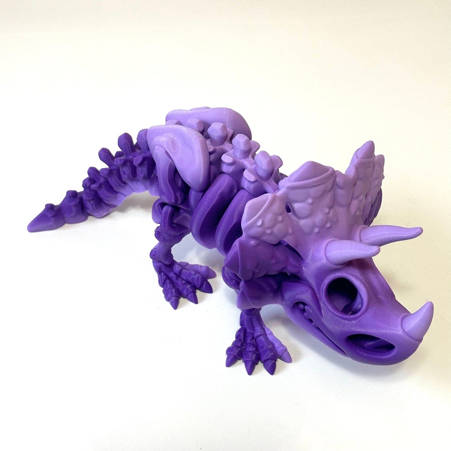 Giant Flexi Triceratops - 3D Printed Articulating Figure