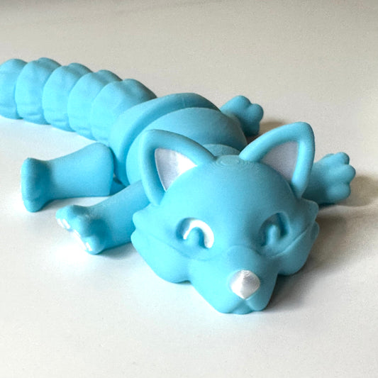 Giant Arctic Fox - 3D Printed Articulating Figure