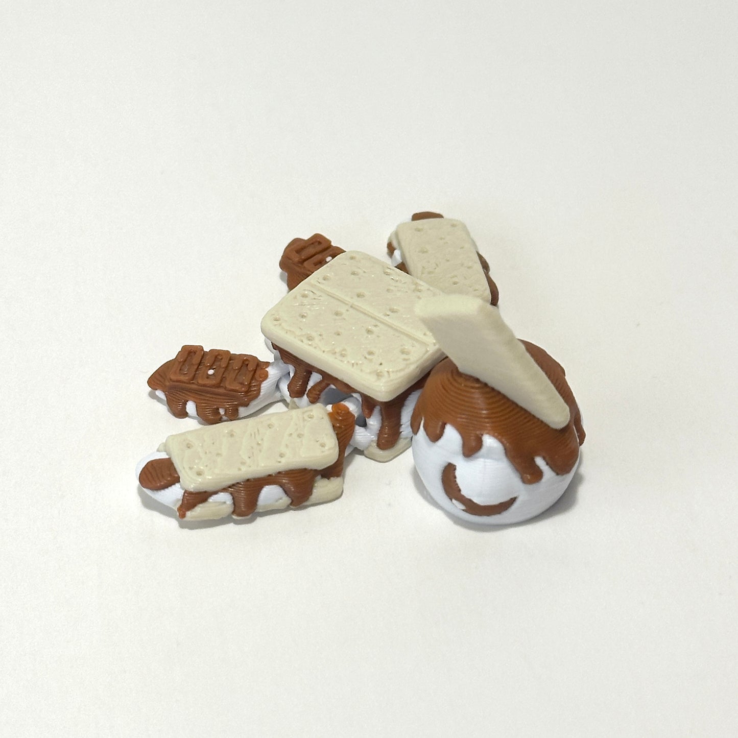 S'mores Turtle - 3D Printed Articulating Figure