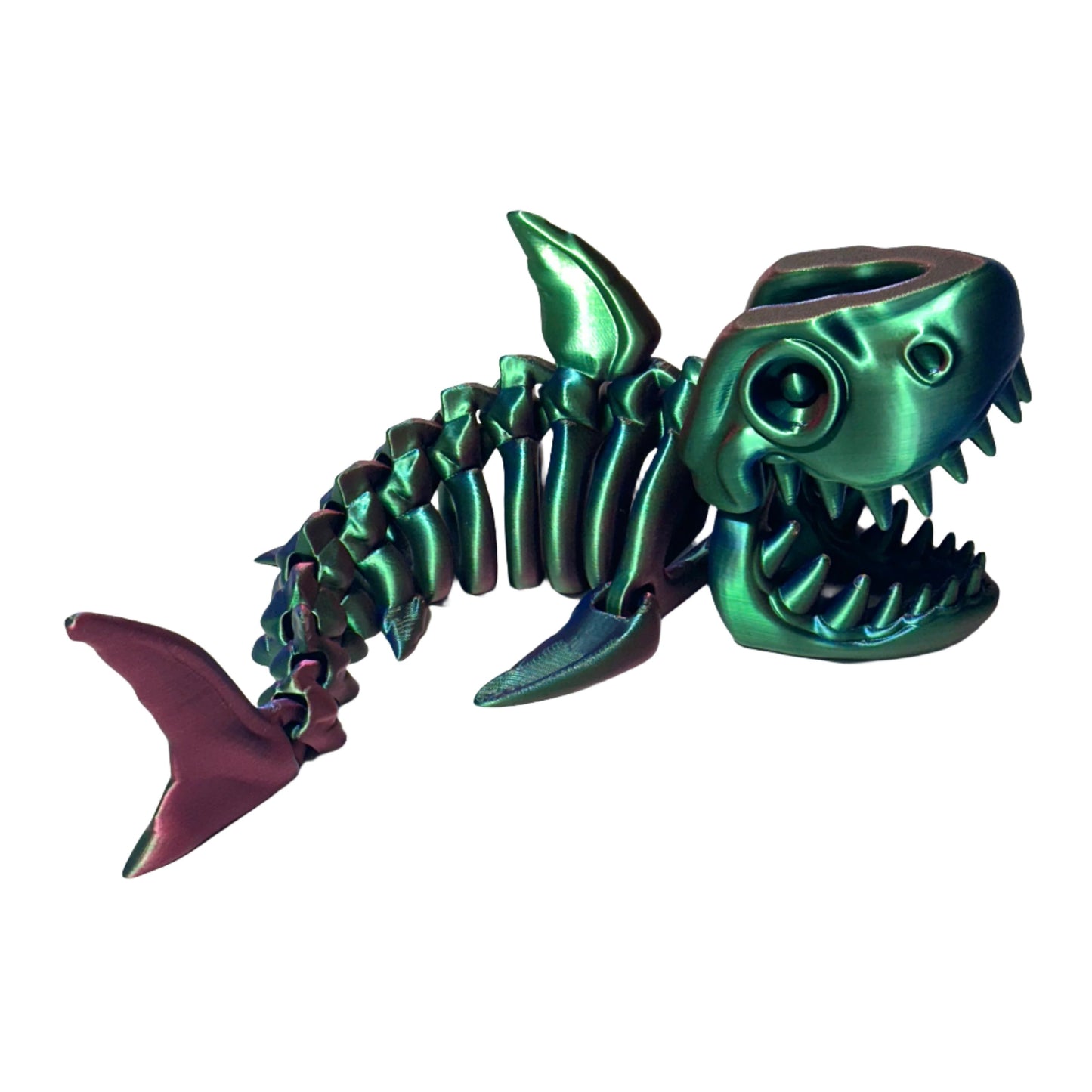 Giant Skeleton Shark - 3D Printed Articulating