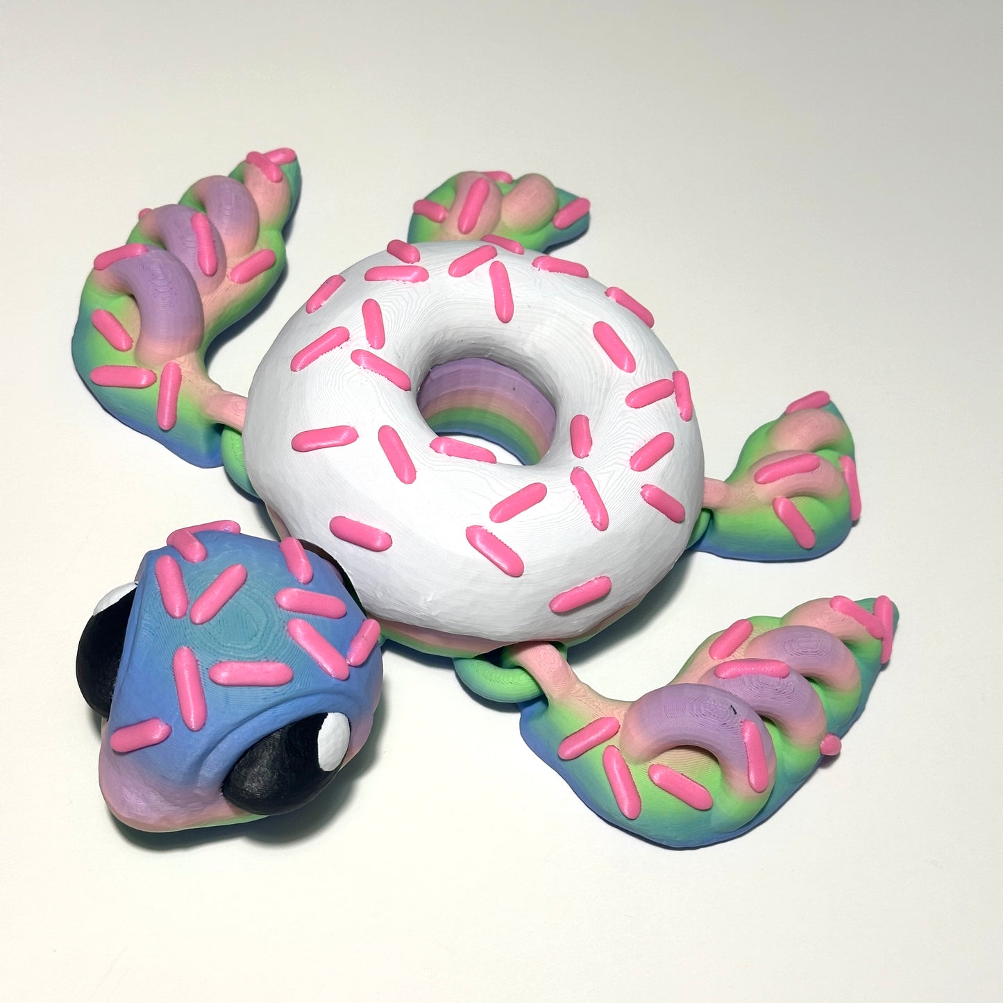 Donurtle - 3D Printed Articulating Figure