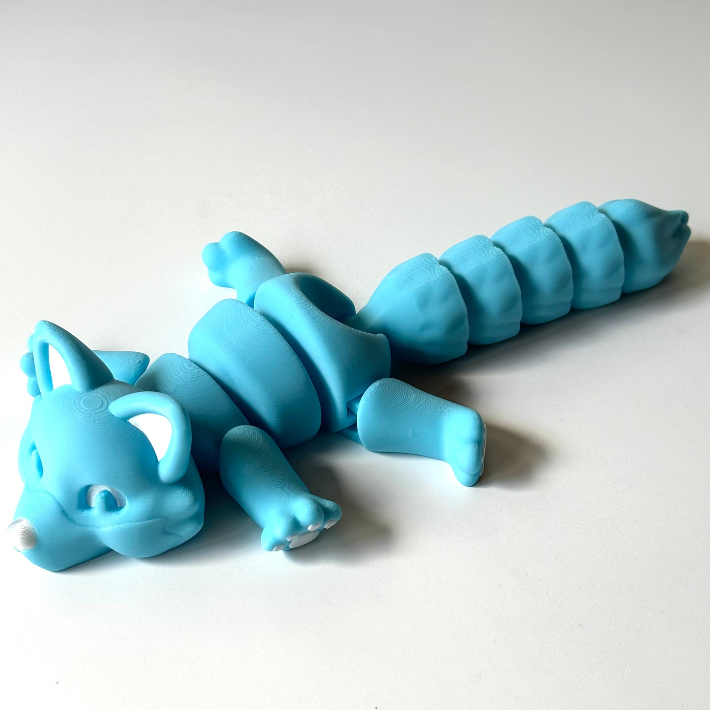 Giant Arctic Fox - 3D Printed Articulating Figure
