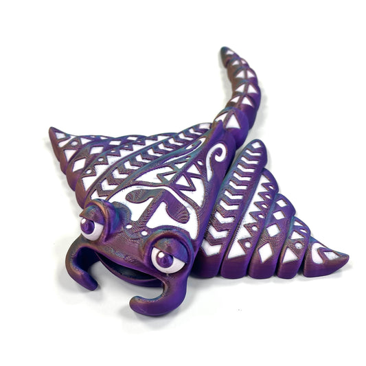 Flexi Manta Ray - 3D Printed Articulating