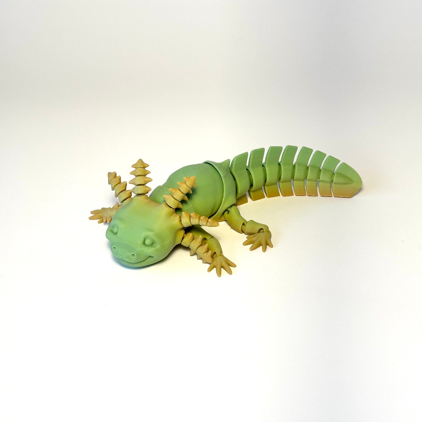 Axolotl - Fully Articulating 3D Printed Figurine