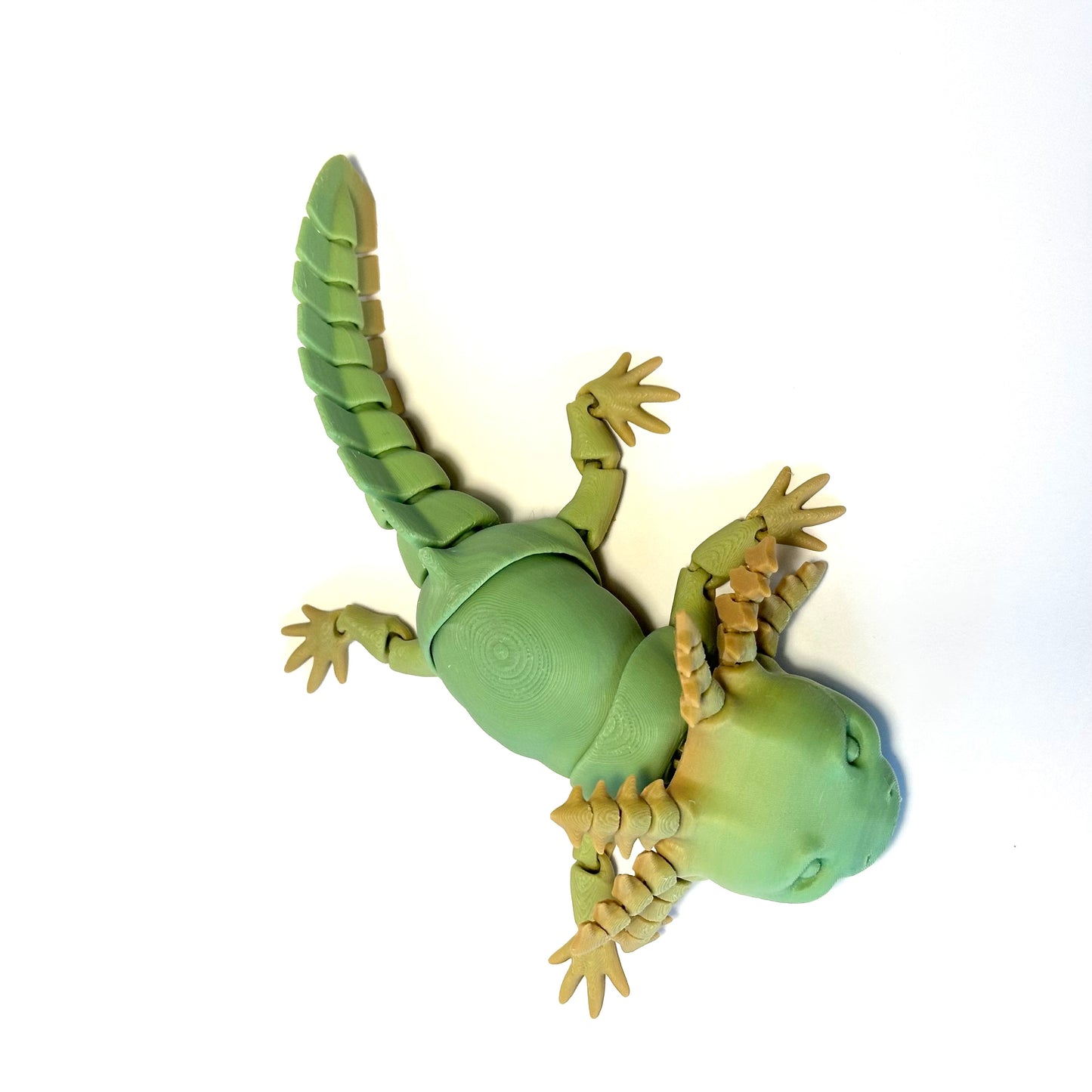 Axolotl - Fully Articulating 3D Printed Figurine