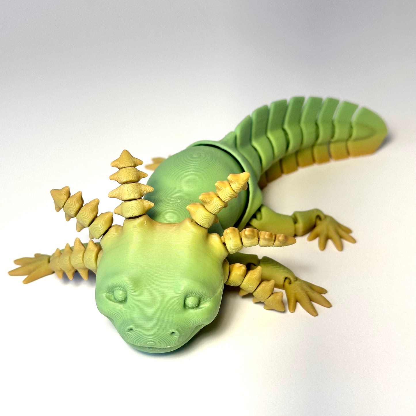 Axolotl - Fully Articulating 3D Printed Figurine