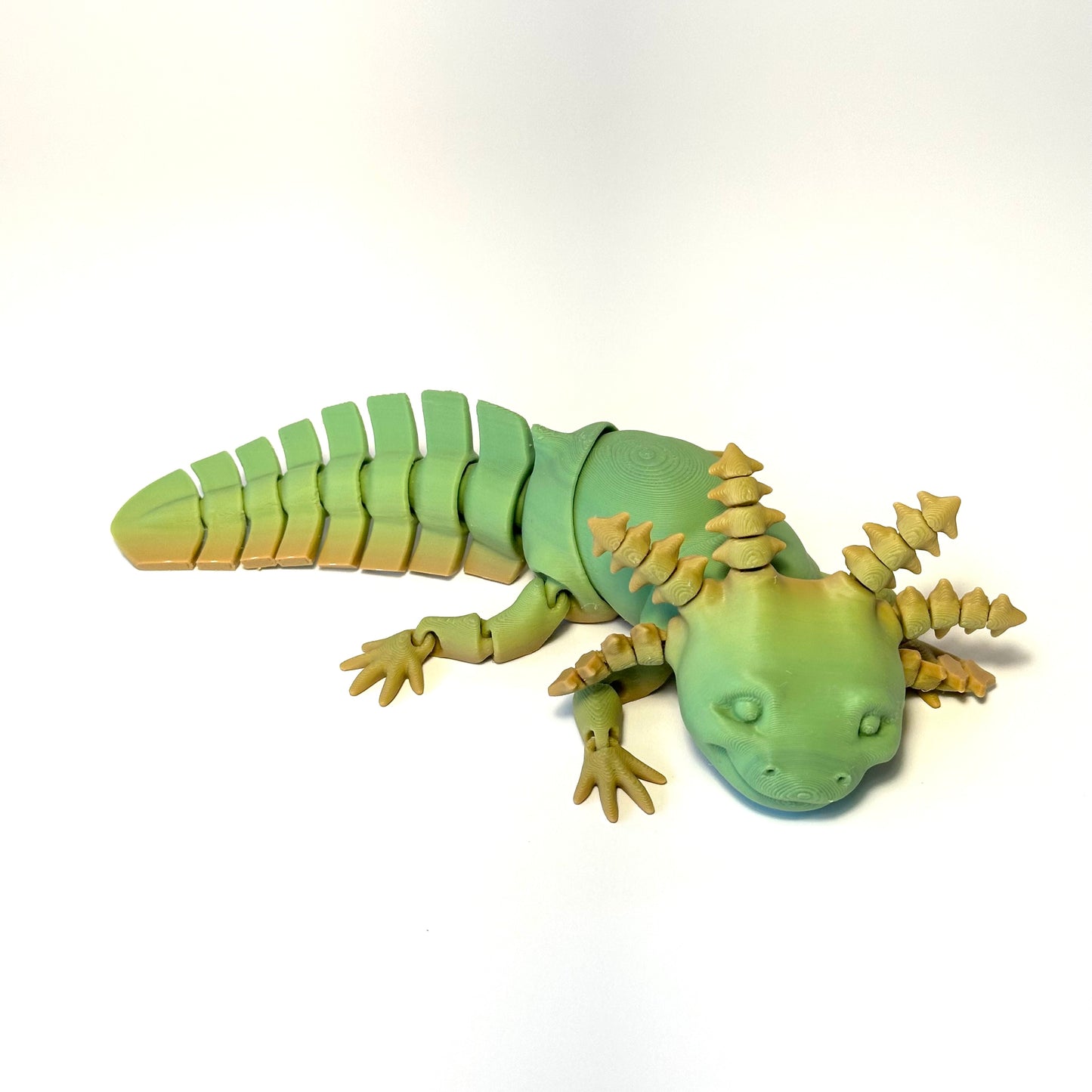 Axolotl - Fully Articulating 3D Printed Figurine