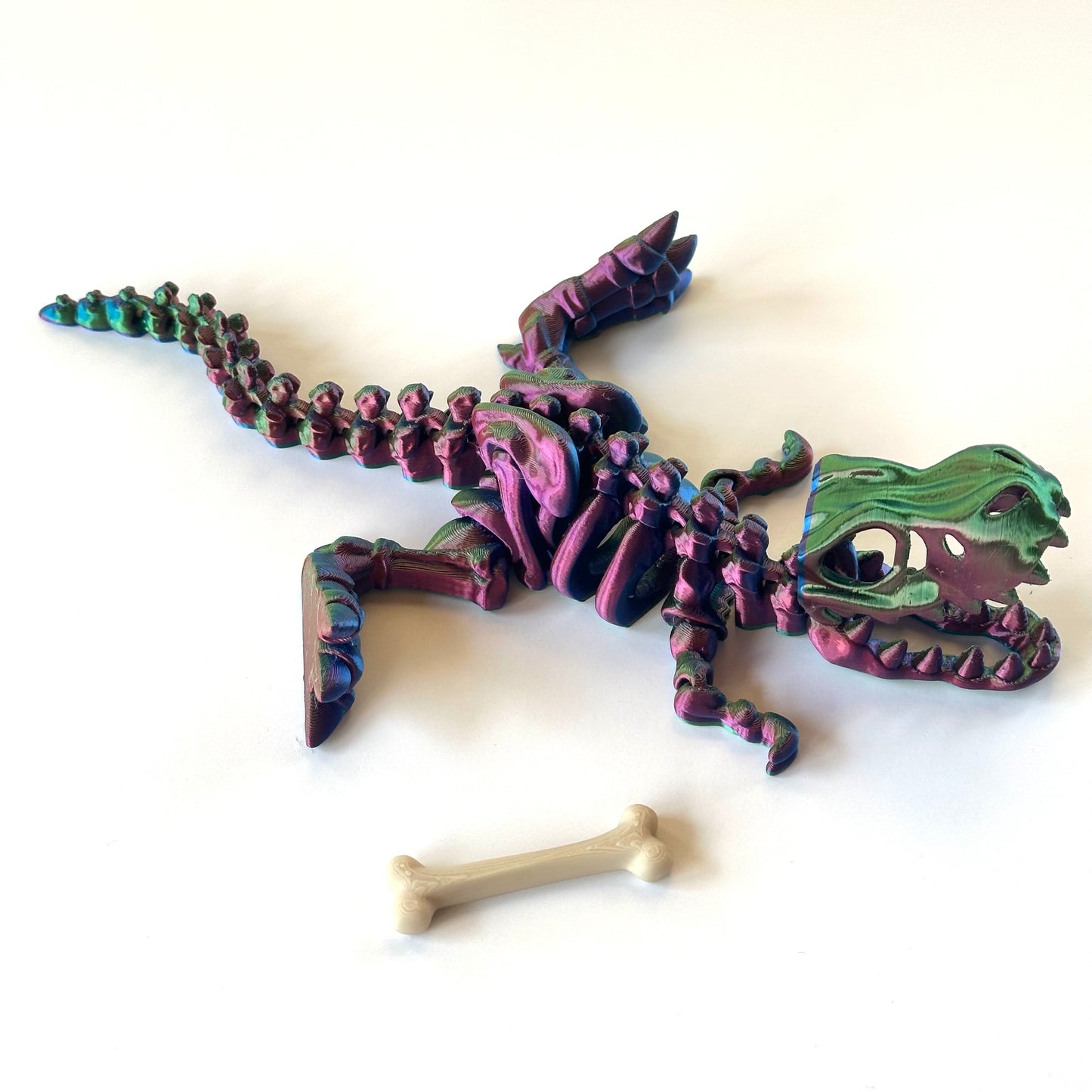 Flexi T-Rex - 3D Printed Articulating Figurine