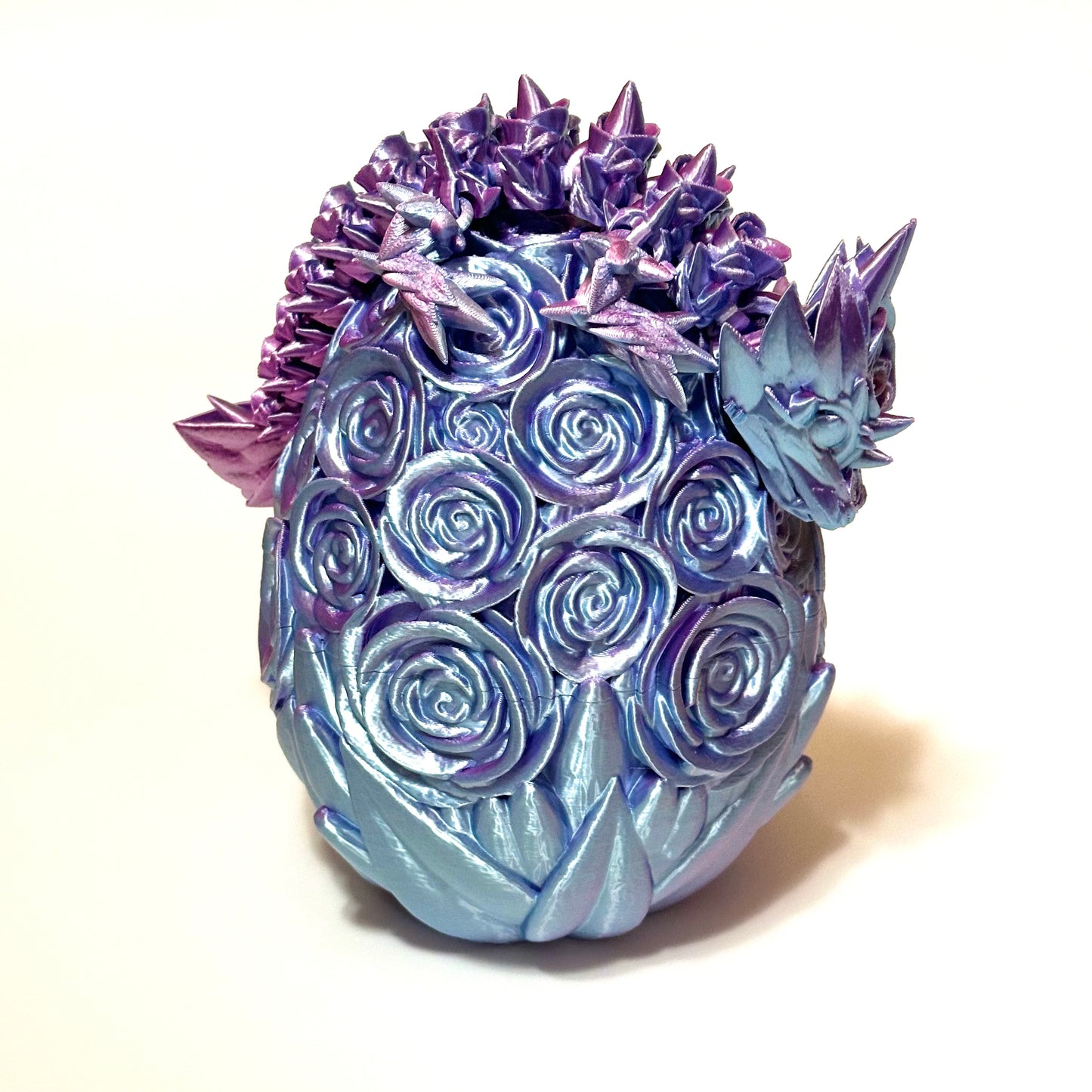 Baby Rose Dragon With Egg