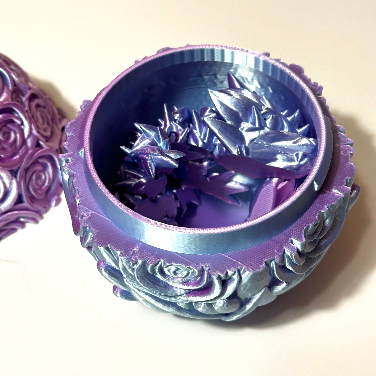 Baby Rose Dragon With Egg