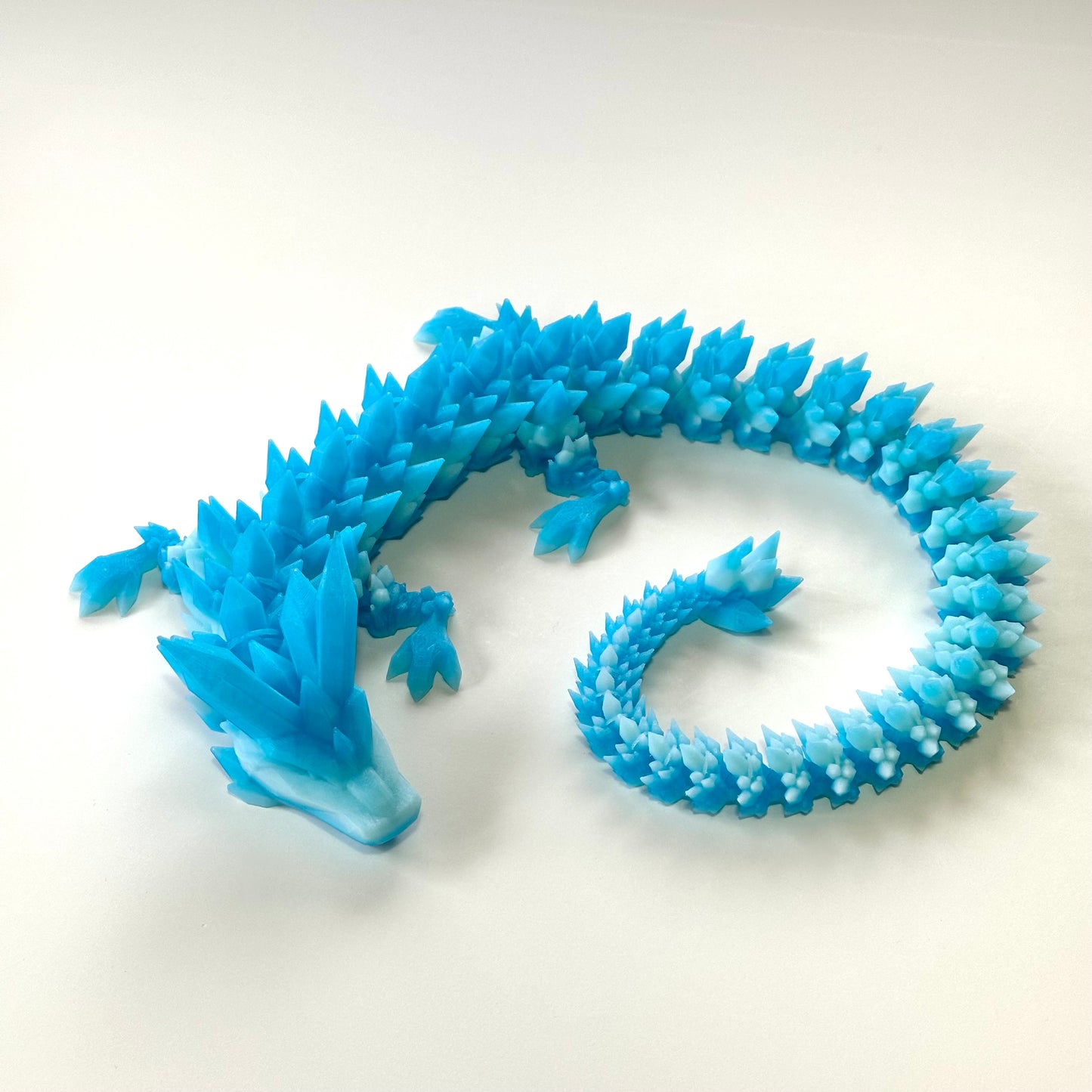 Large Crystal Dragons - 3D Printed Articulating