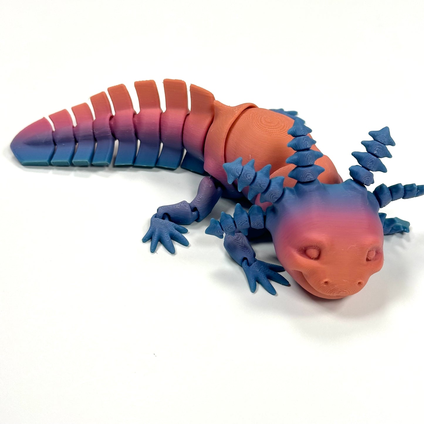 Axolotl - Fully Articulating 3D Printed Figurine
