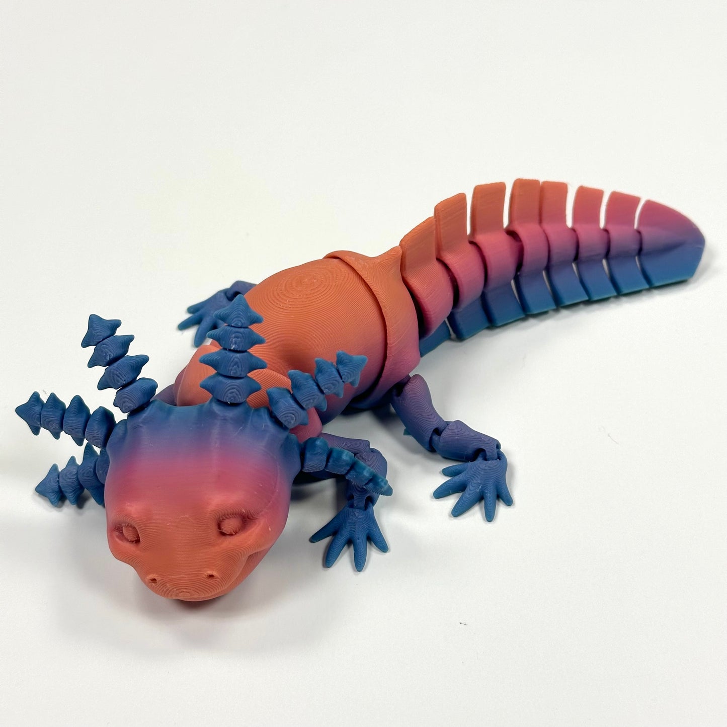 Axolotl - Fully Articulating 3D Printed Figurine