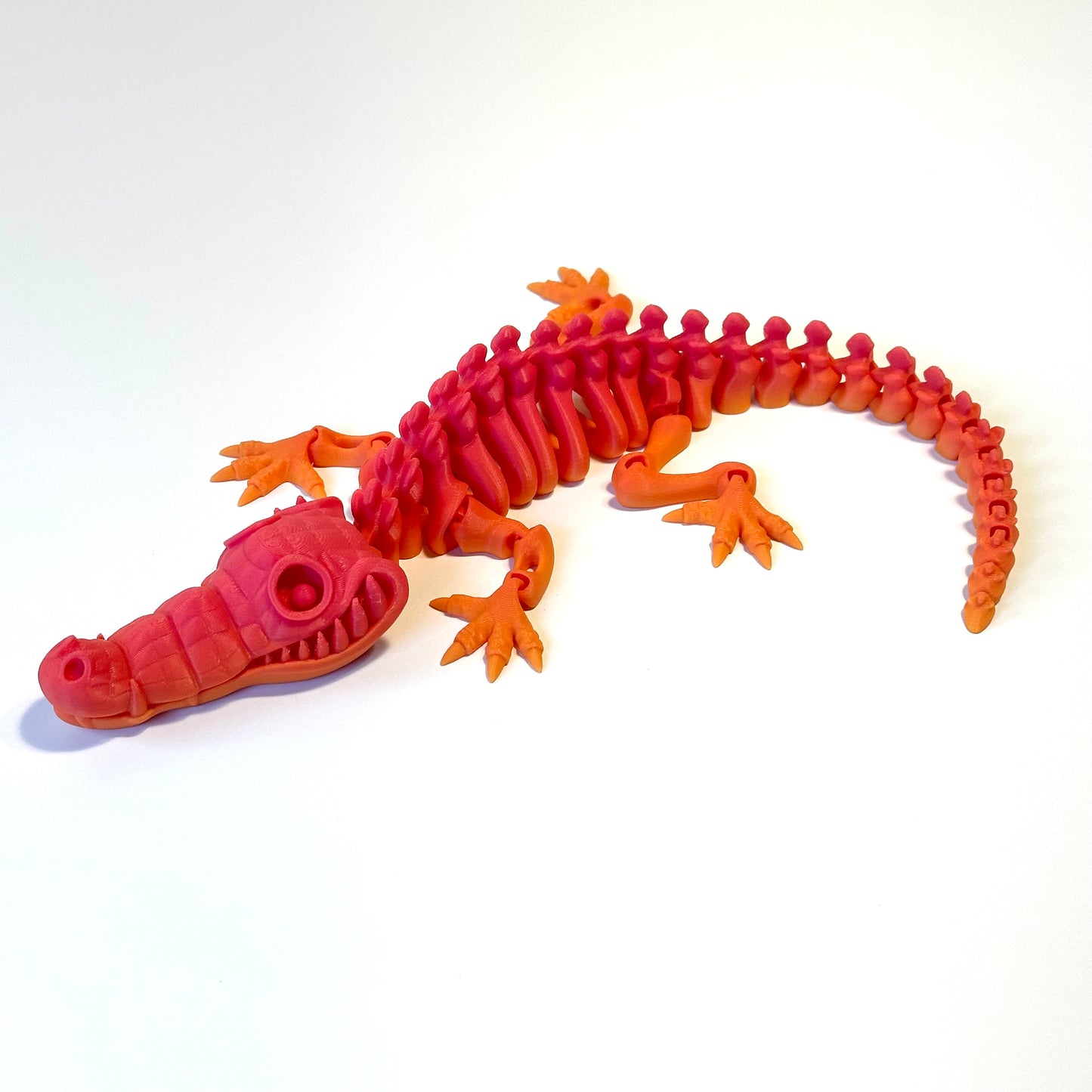 Flexible Crocodile - 3D Printed Articulating
