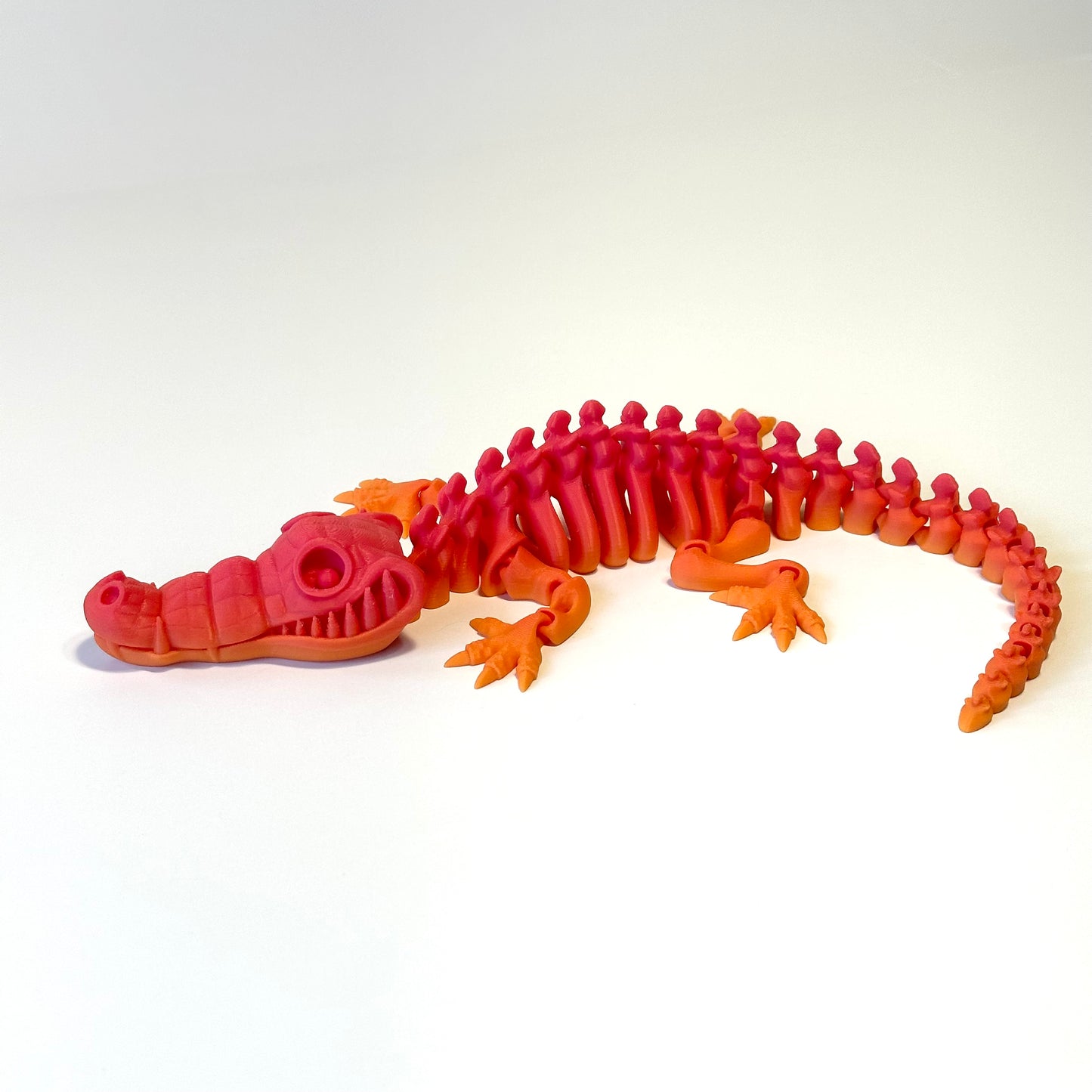 Flexible Crocodile - 3D Printed Articulating