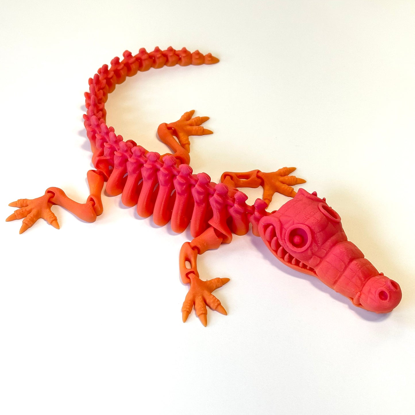 Flexible Crocodile - 3D Printed Articulating