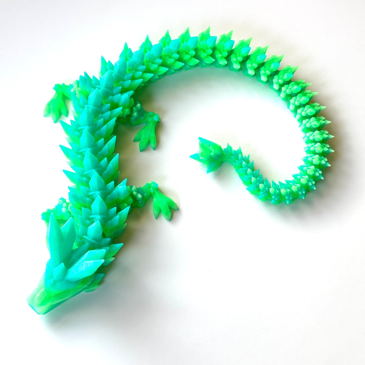 Large Crystal Dragons - 3D Printed Articulating