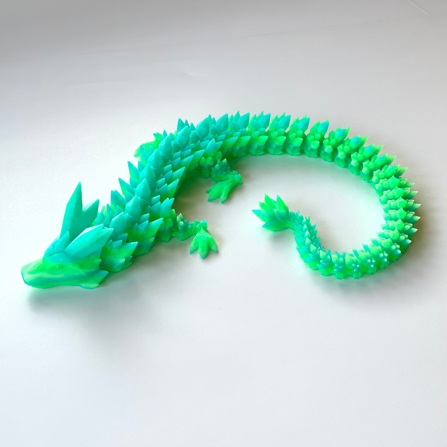 Large Crystal Dragons - 3D Printed Articulating
