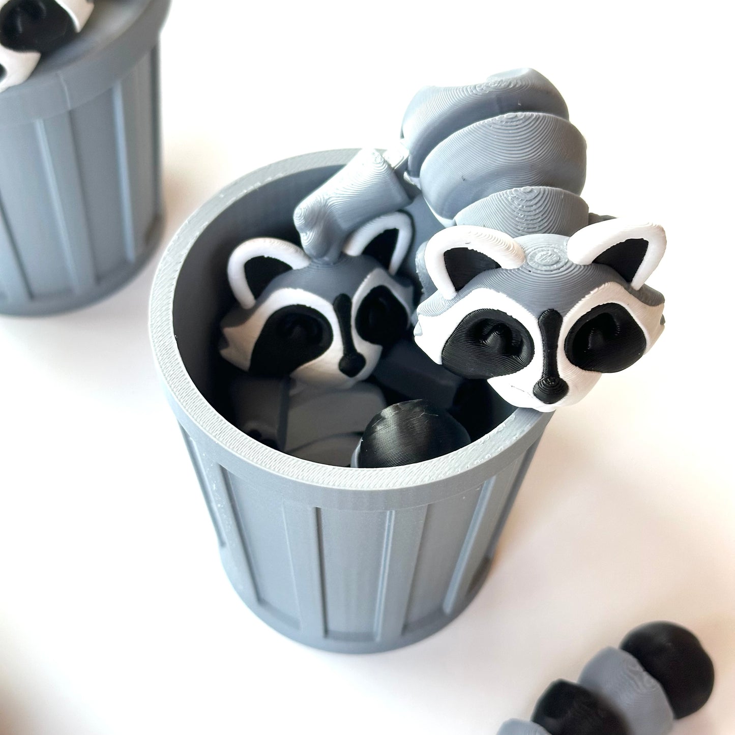 Trash Panda (Raccoon) - 3D Printed Articulating Figure