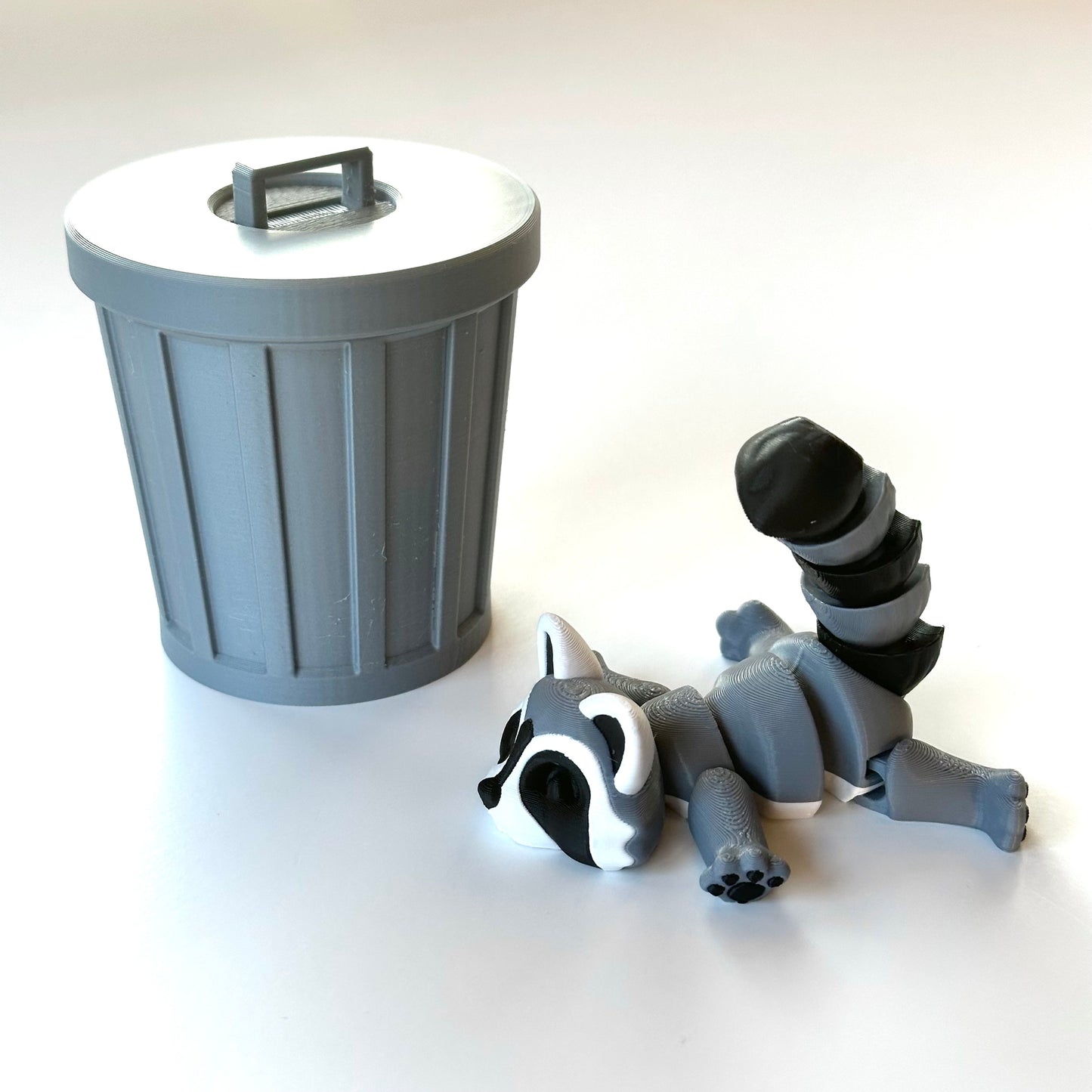 Trash Panda (Raccoon) - 3D Printed Articulating Figure