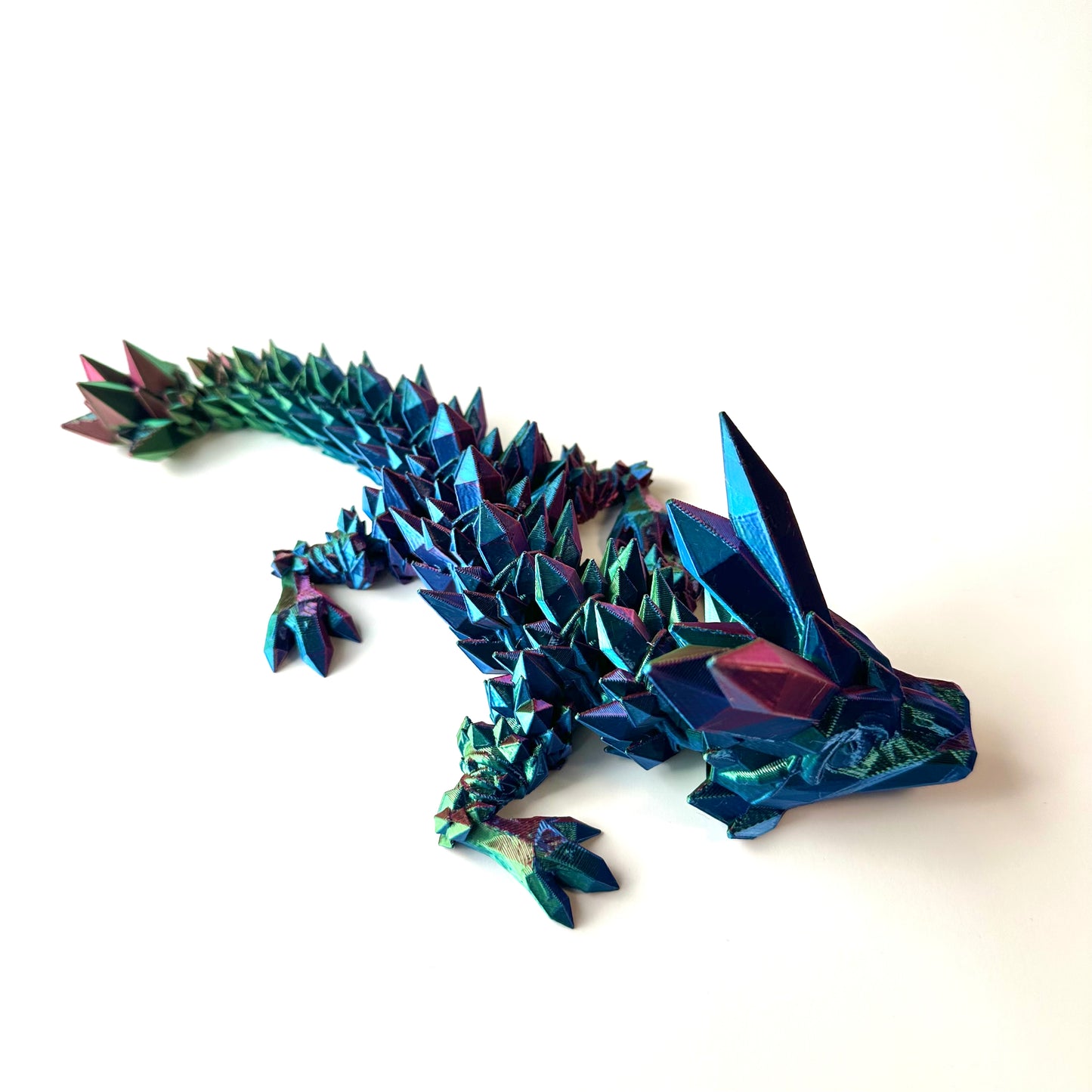 Baby Crystal Dragon - 3D Printed Articulating