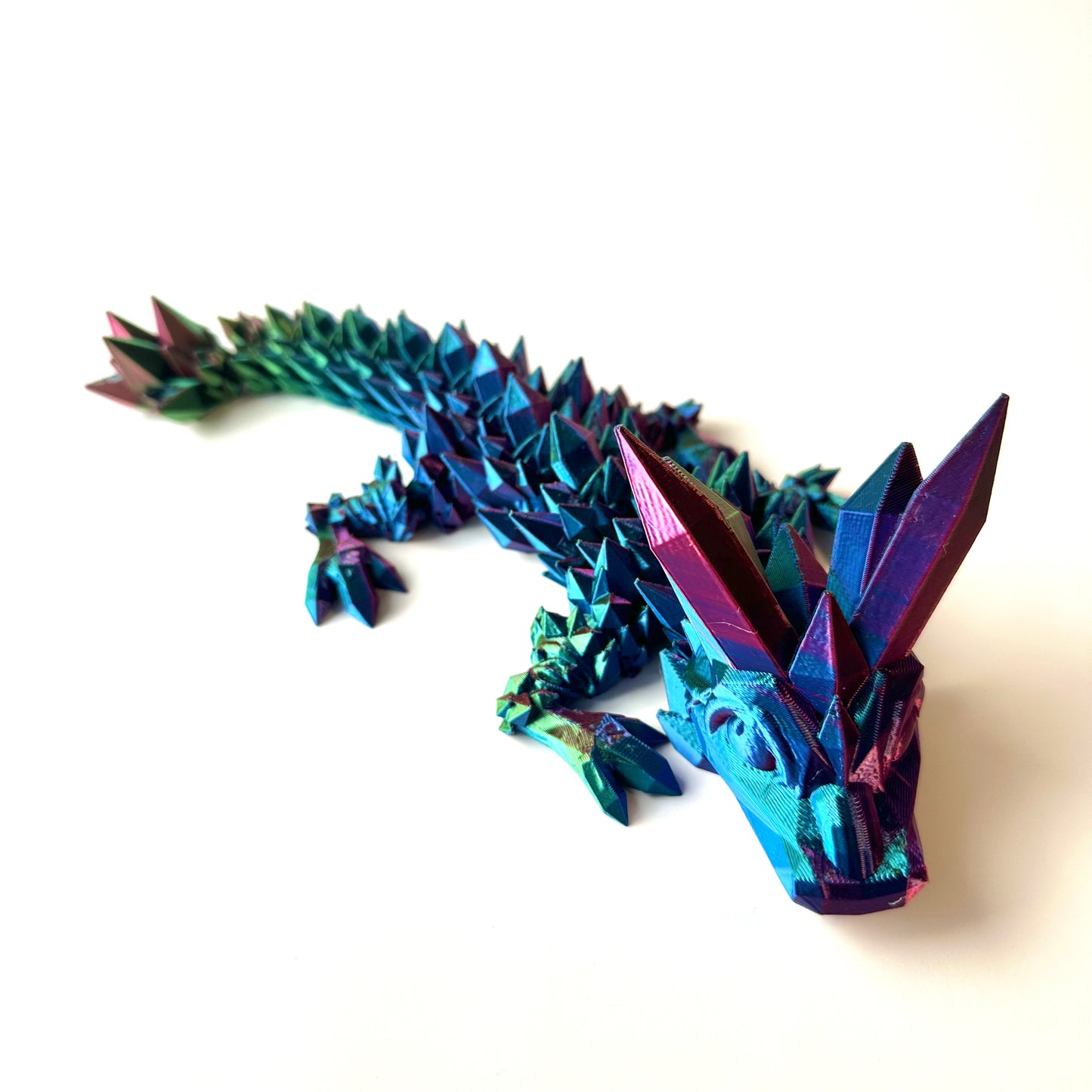 Baby Crystal Dragon - 3D Printed Articulating