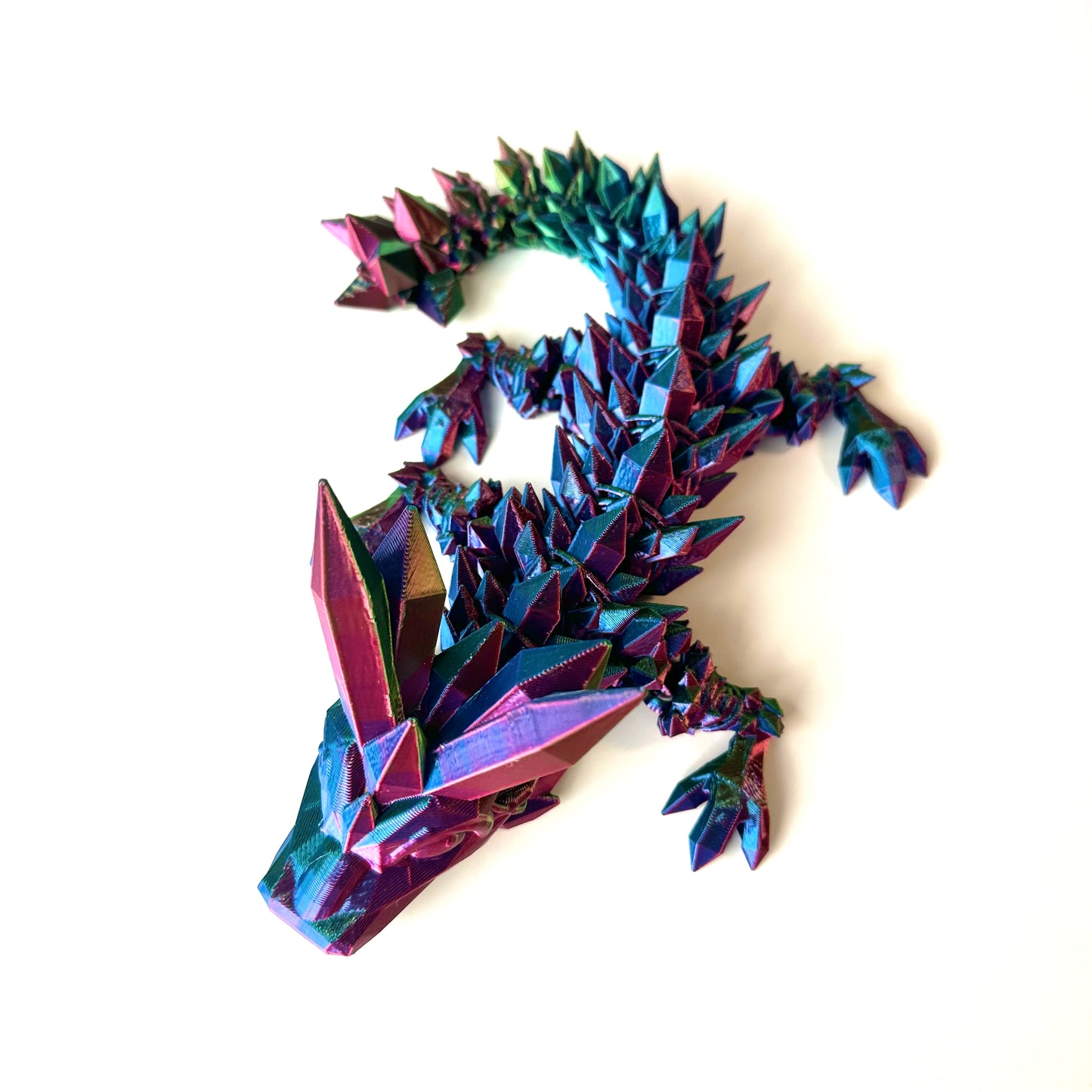 Baby Crystal Dragon - 3D Printed Articulating