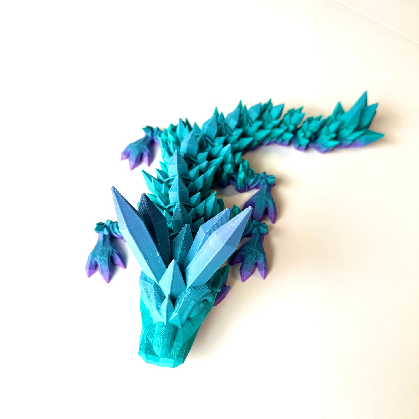 Baby Crystal Dragon - 3D Printed Articulating
