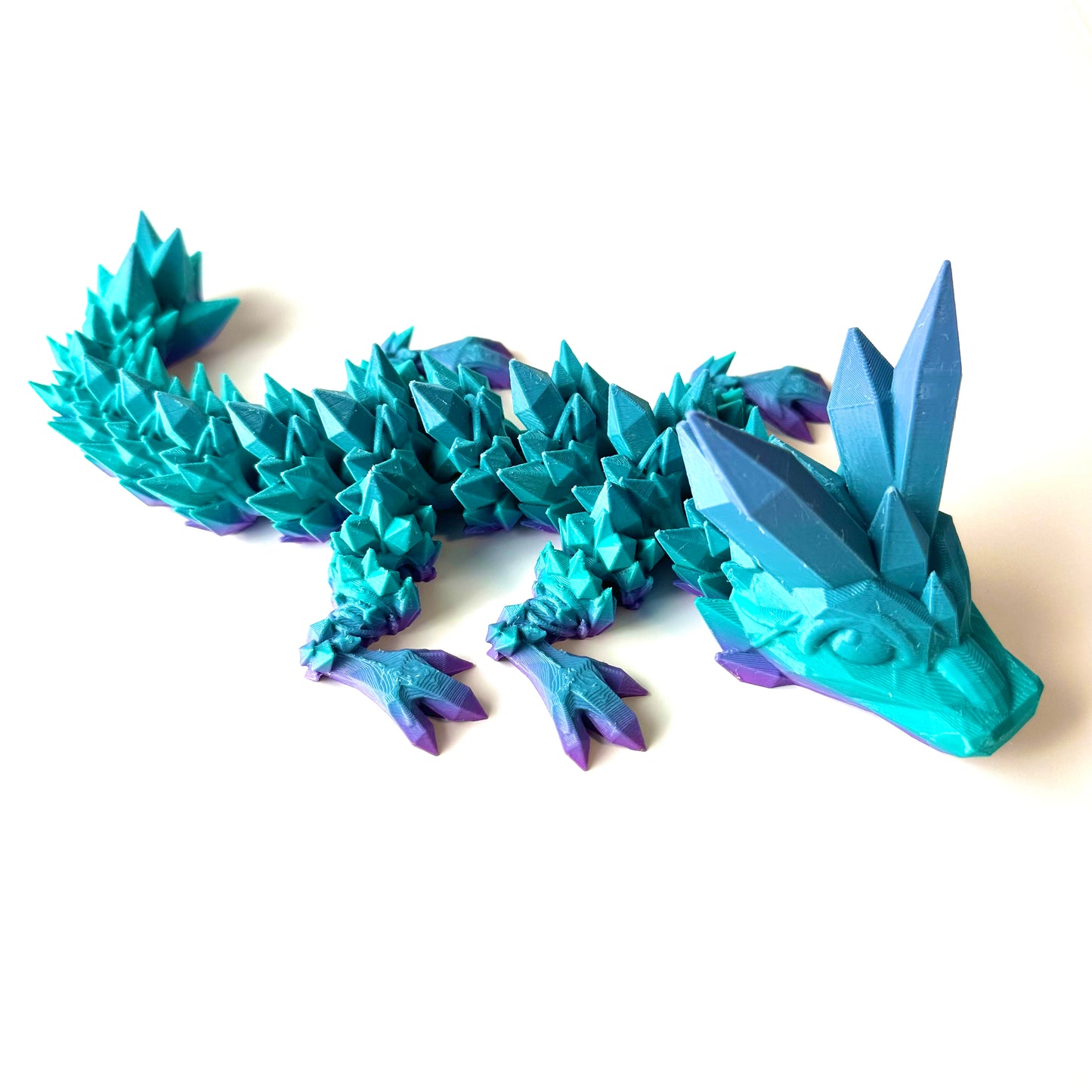 Baby Crystal Dragon - 3D Printed Articulating