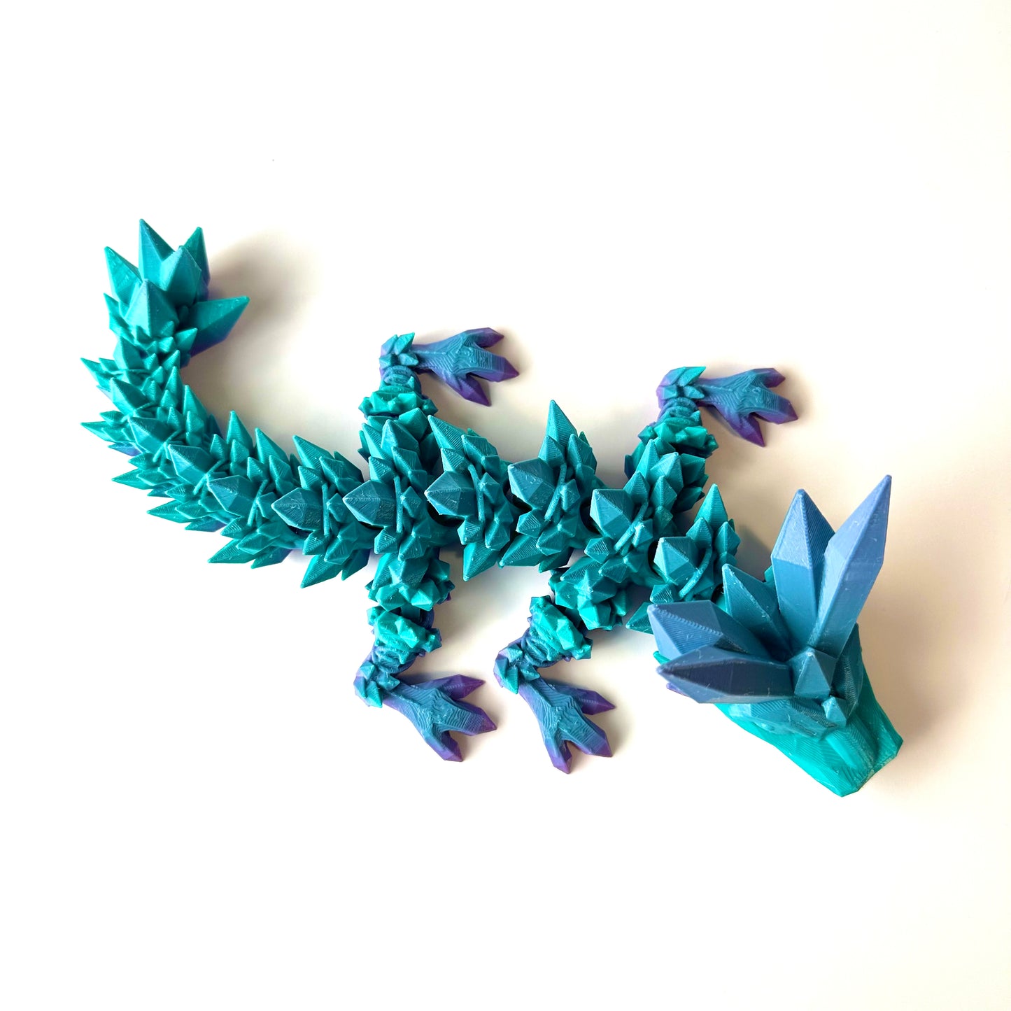 Baby Crystal Dragon - 3D Printed Articulating