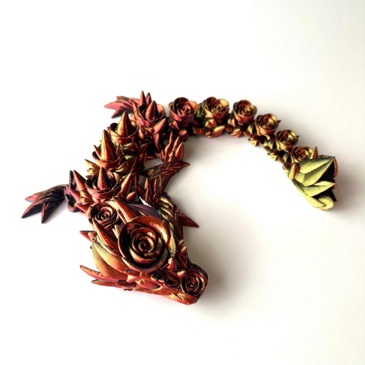 Baby Rose Dragon - 3D Printed Articulating