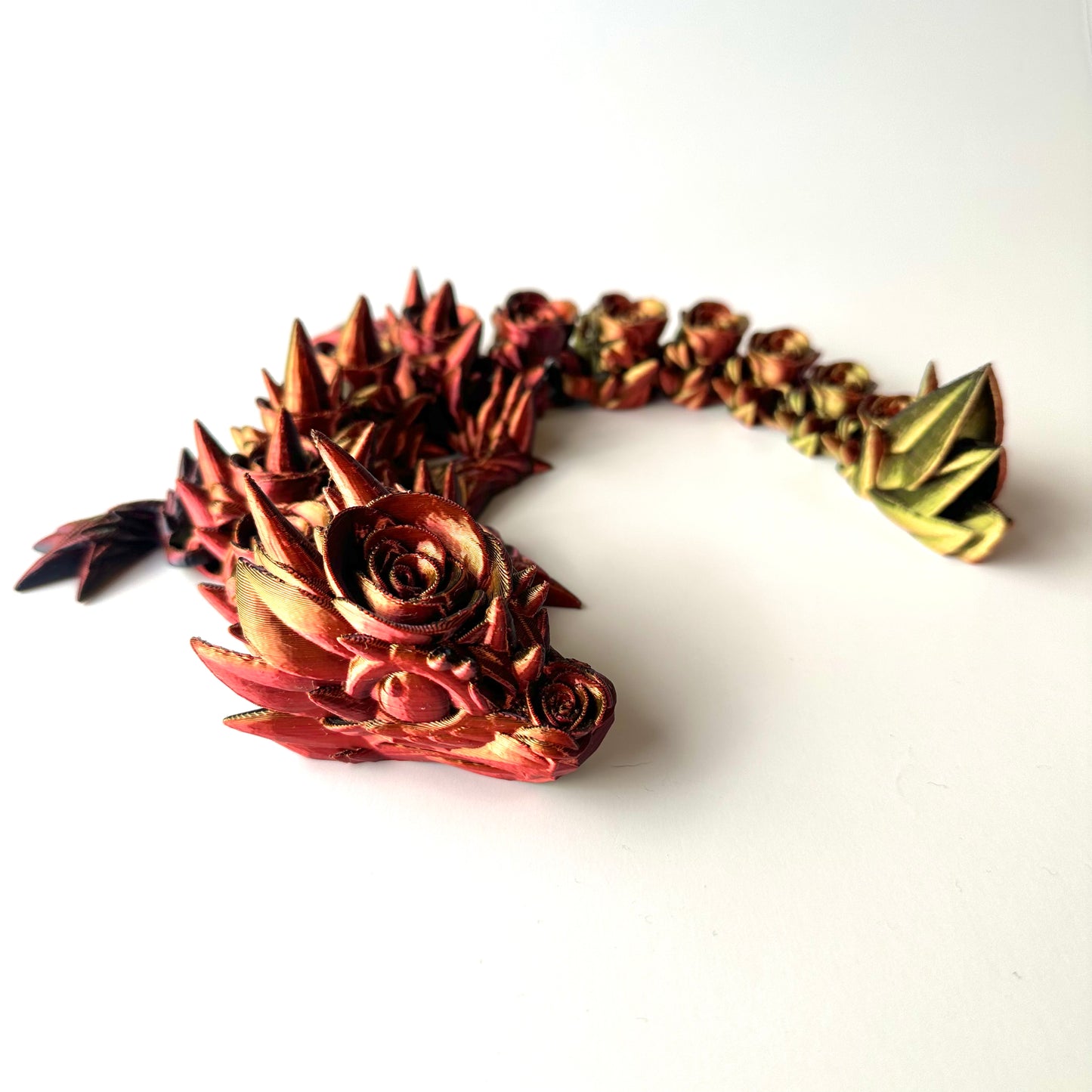 Baby Rose Dragon - 3D Printed Articulating