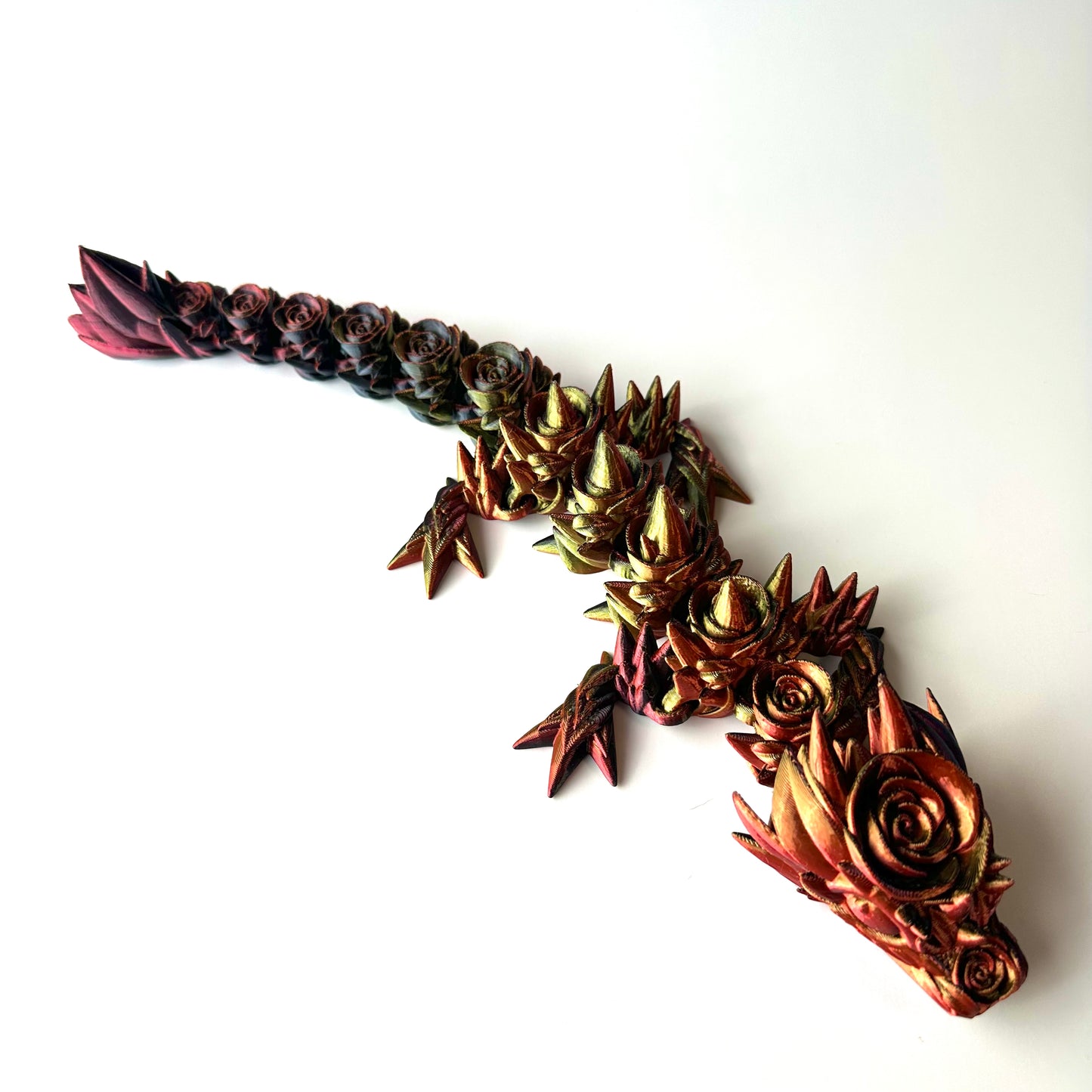 Baby Rose Dragon - 3D Printed Articulating