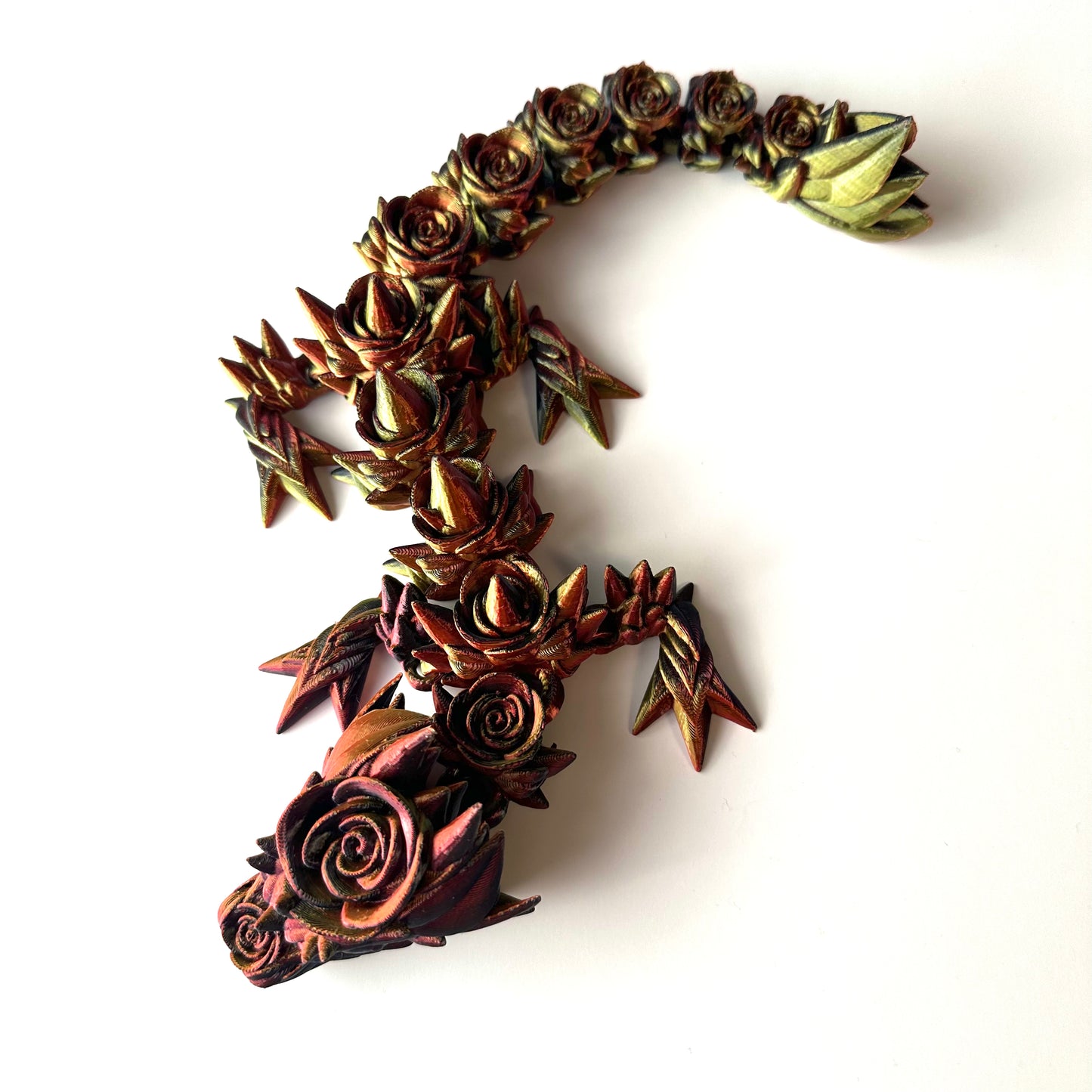 Baby Rose Dragon - 3D Printed Articulating