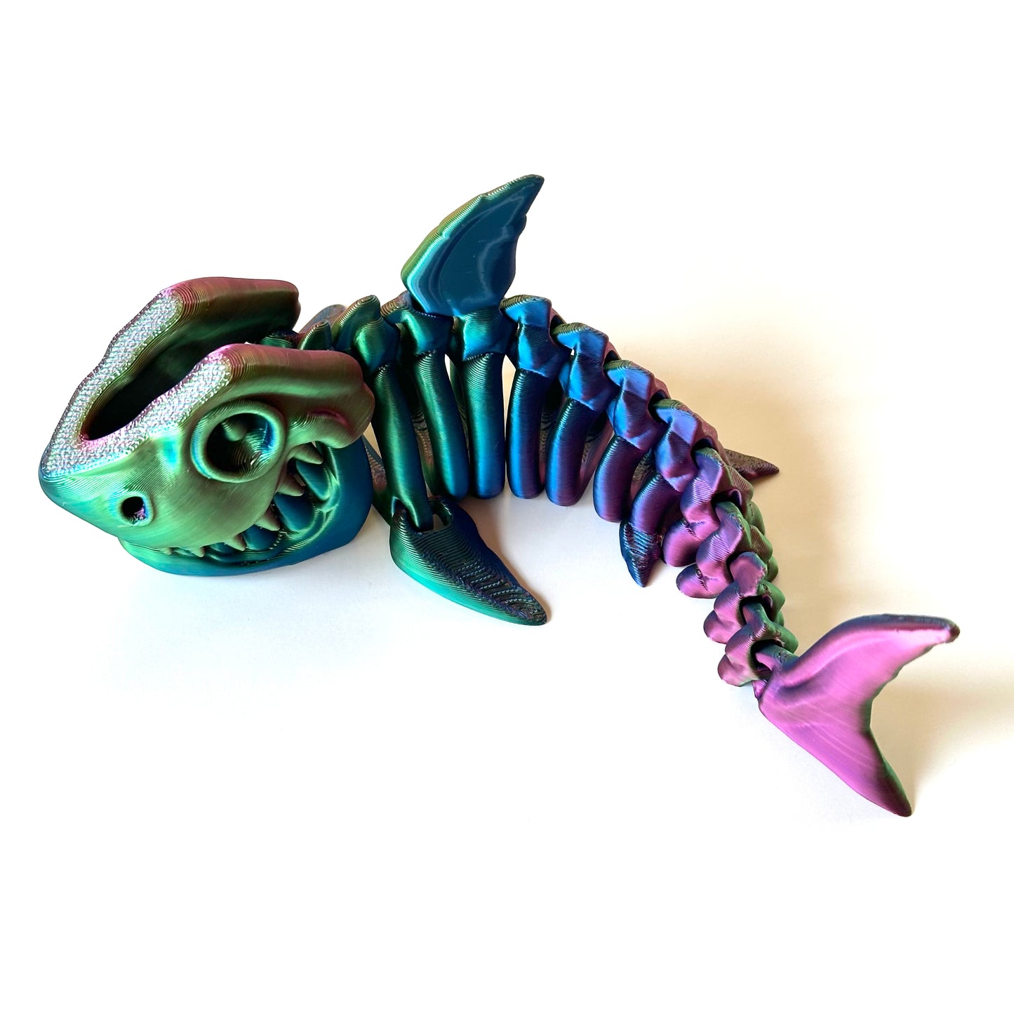 Flexi Skeleton Shark - 3D Printed Articulating