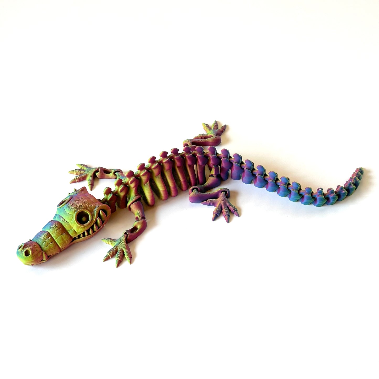 Flexible Crocodile - 3D Printed Articulating