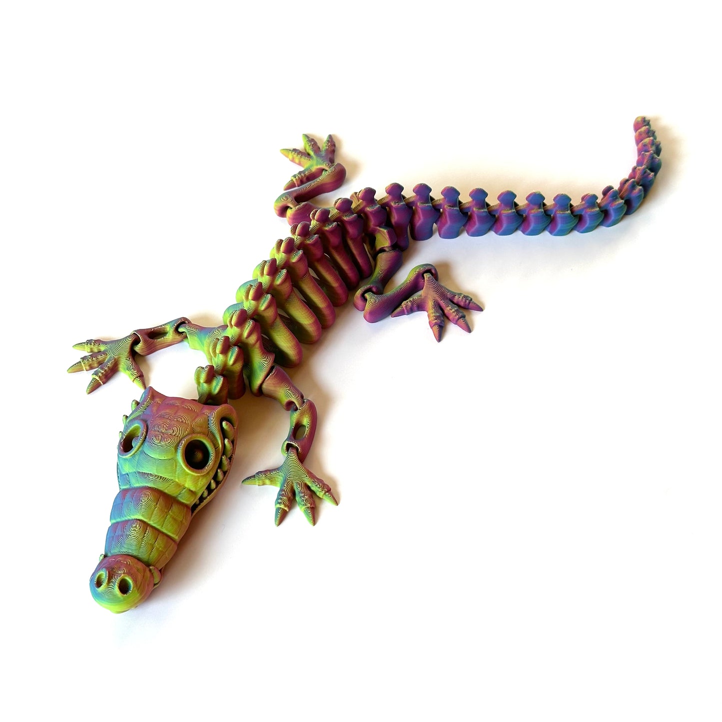 Flexible Crocodile - 3D Printed Articulating