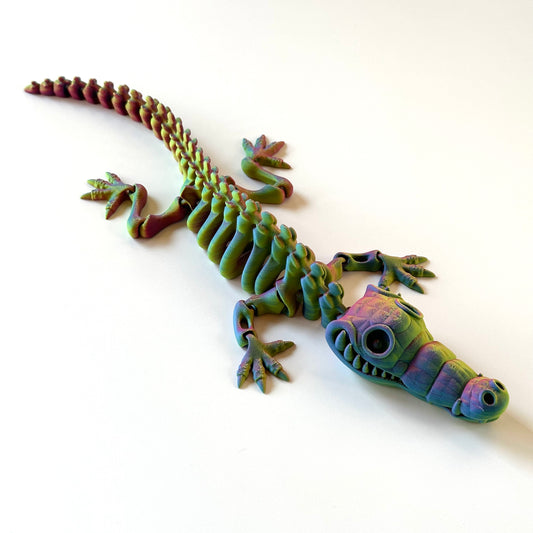 Flexible Crocodile - 3D Printed Articulating