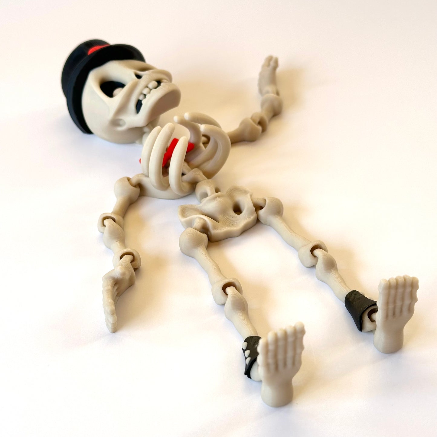 Flexi Bone Daddy - 3D Printed Articulating Figure