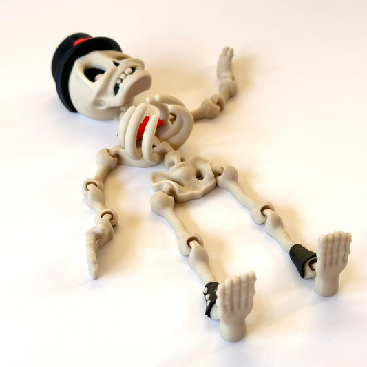 Flexi Bone Daddy - 3D Printed Articulating Figure