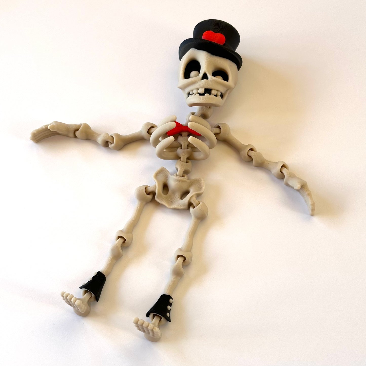 Flexi Bone Daddy - 3D Printed Articulating Figure