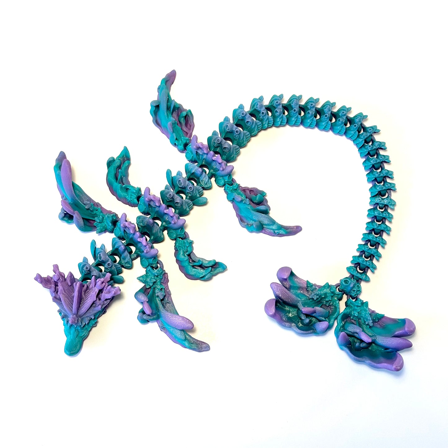 Coral Reef Dragon - 3D Printed Articulating